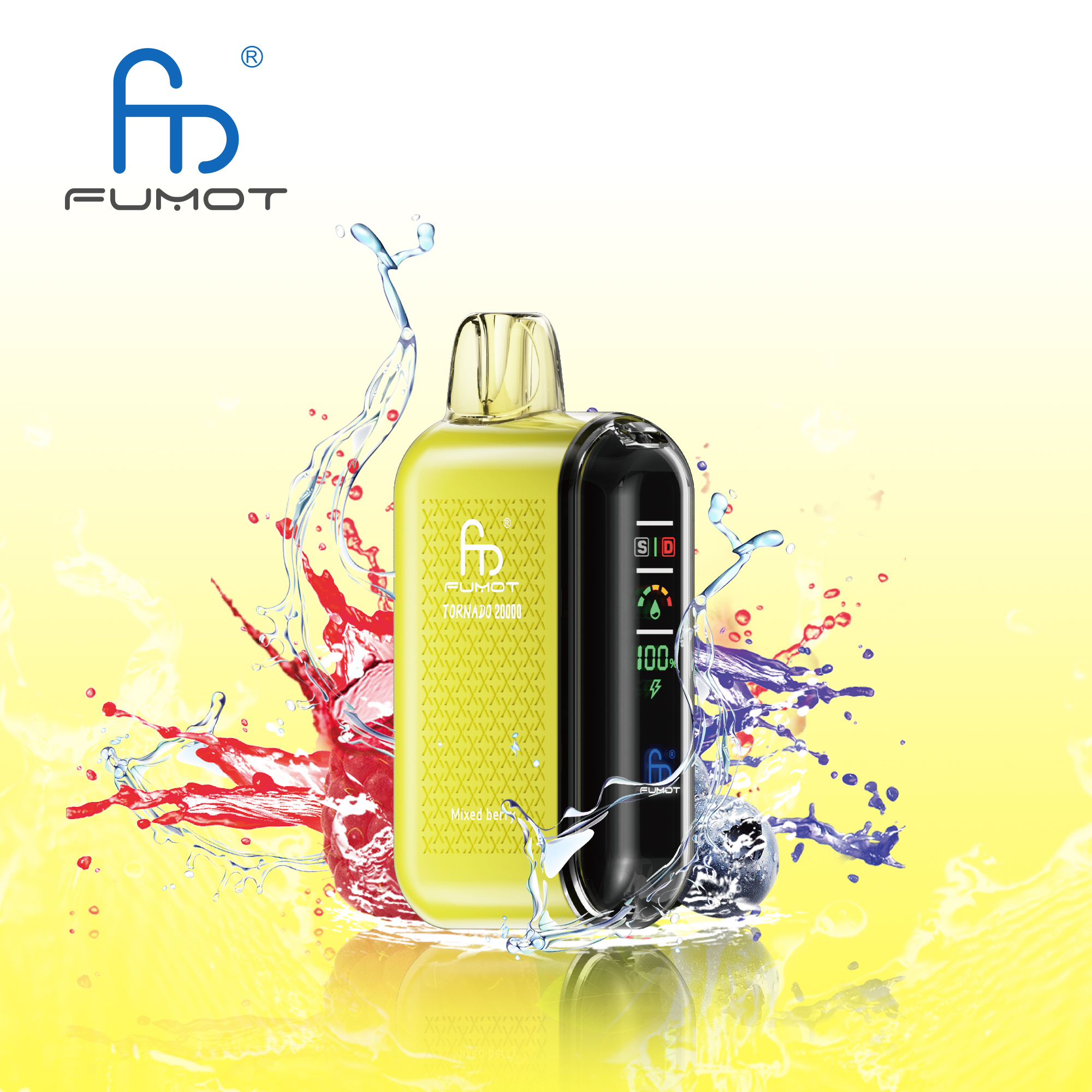 Fumot Tornado 20.000(NIC 2%) vape device at JimoVape