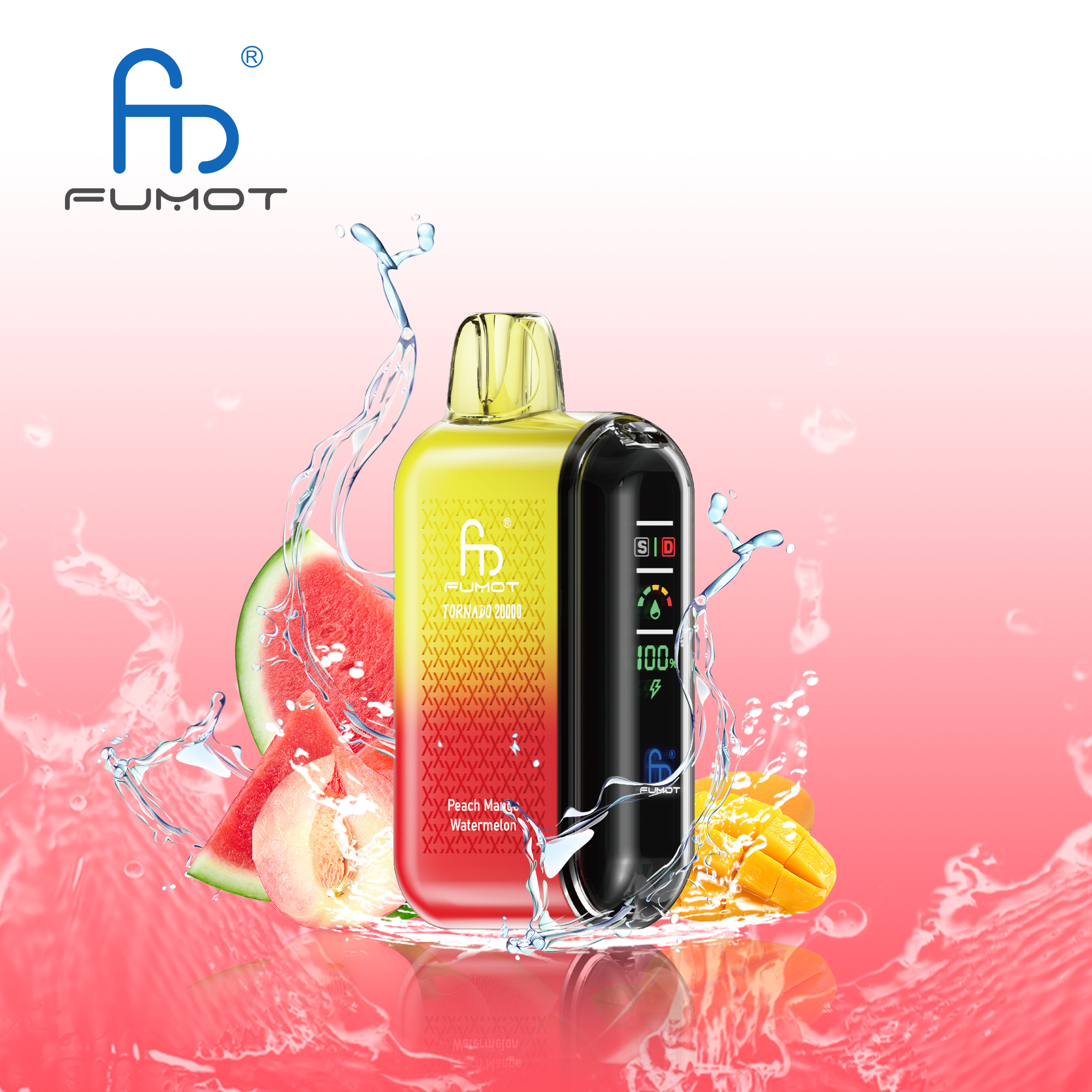 Fumot Tornado 20.000(NIC 2%) vape device at JimoVape