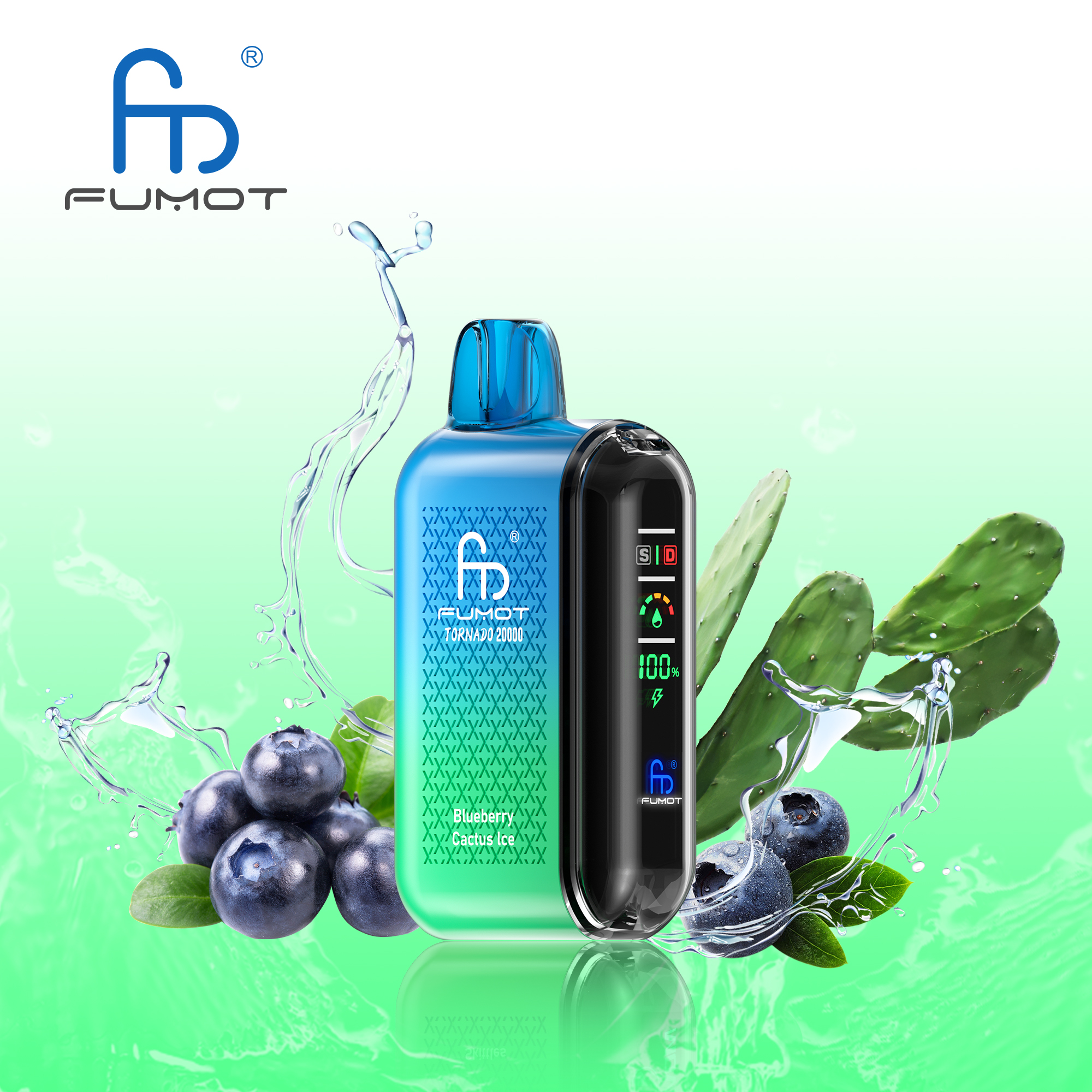 Fumot Tornado 20.000(NIC 2%) vape device at JimoVape