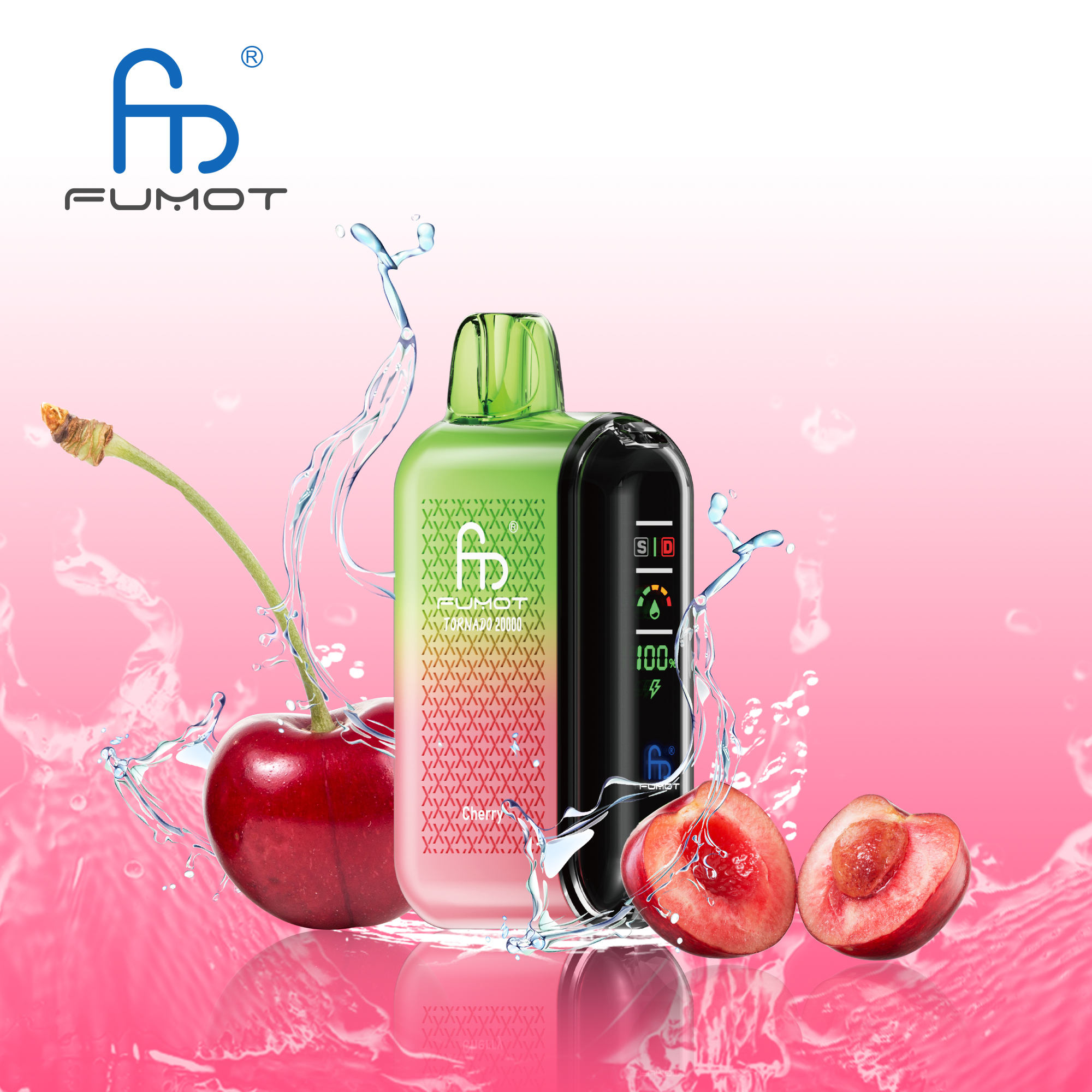 Fumot Tornado 20.000(NIC 2%) vape device at JimoVape