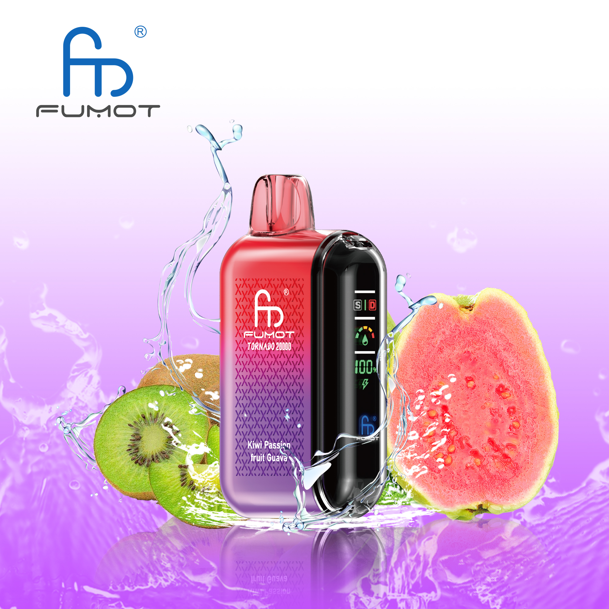 Fumot Tornado 20.000(NIC 2%) vape device at JimoVape