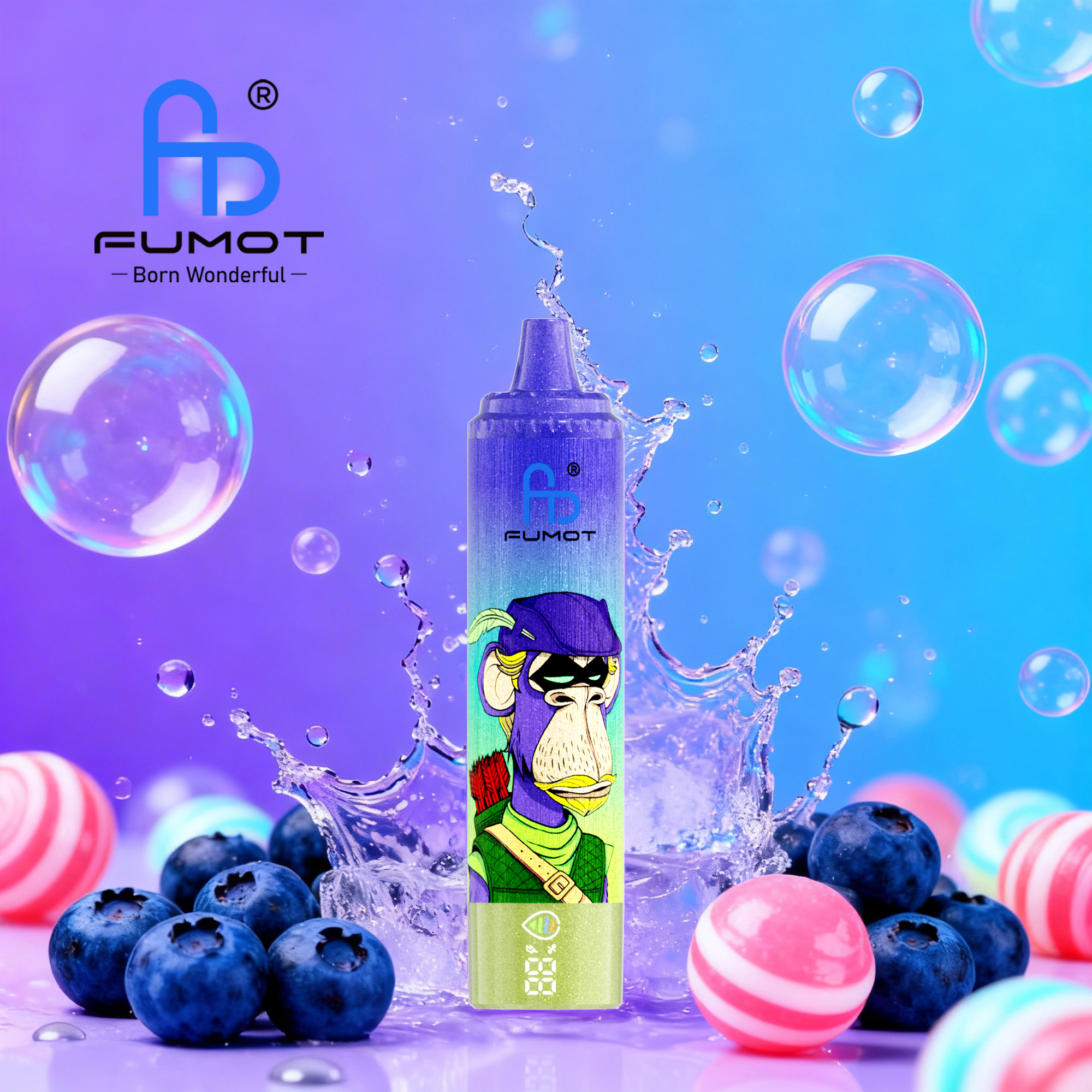 Fumot Tornado 15.000(NIC 2%) vape device at JimoVape