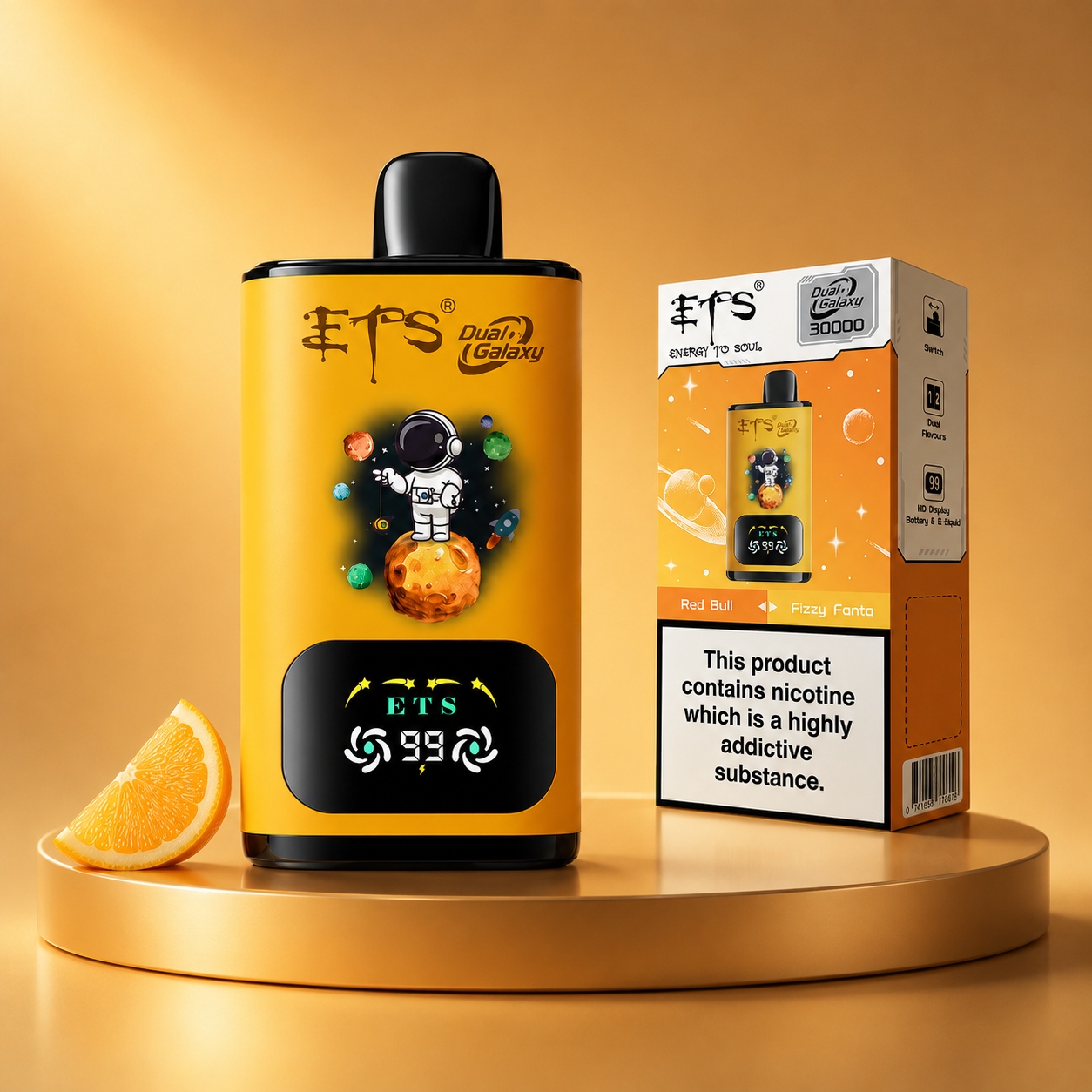 ETS Galaxy 30.000(NIC 2%) vape device at JimoVape