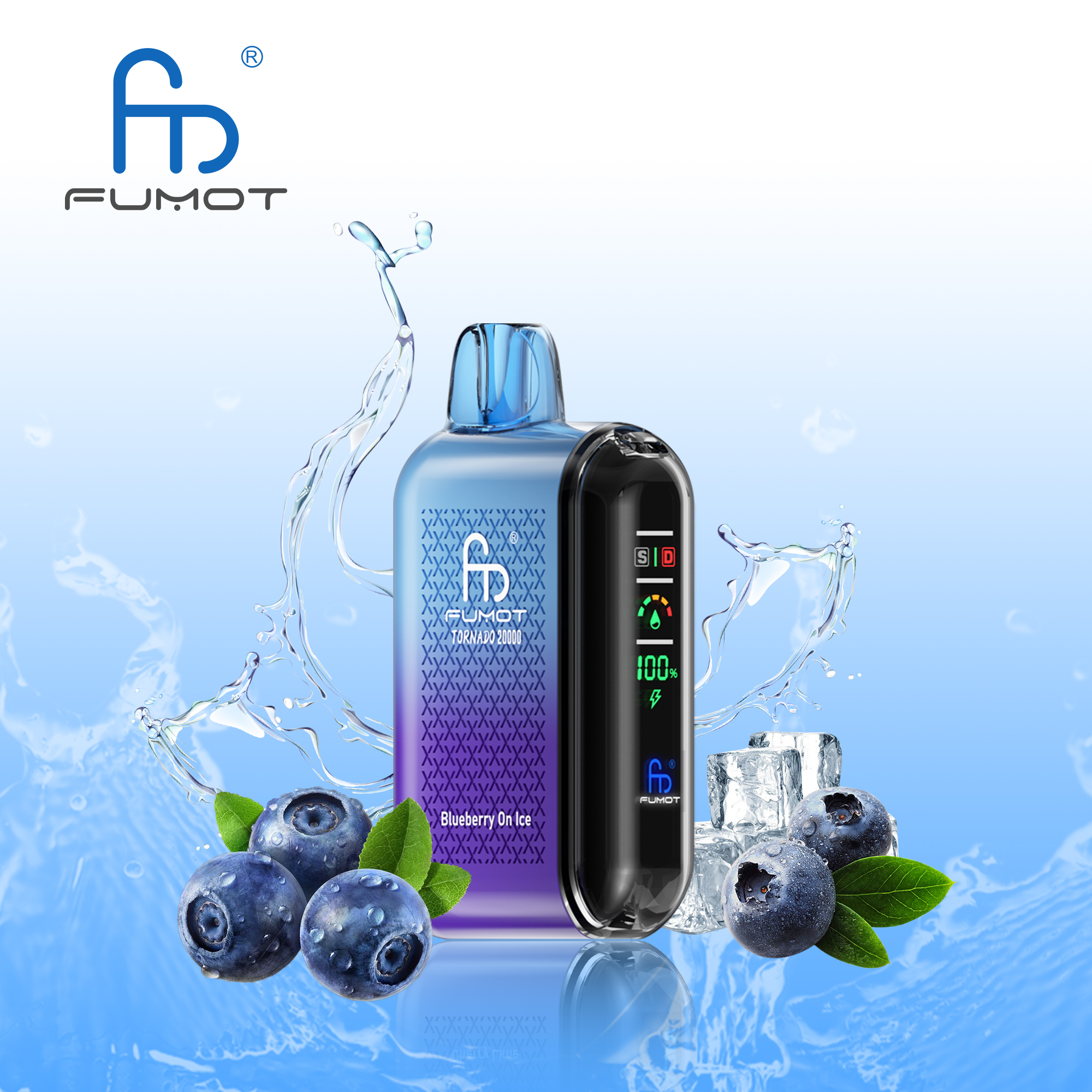 Fumot Tornado 20.000(NIC 2%) vape device at JimoVape
