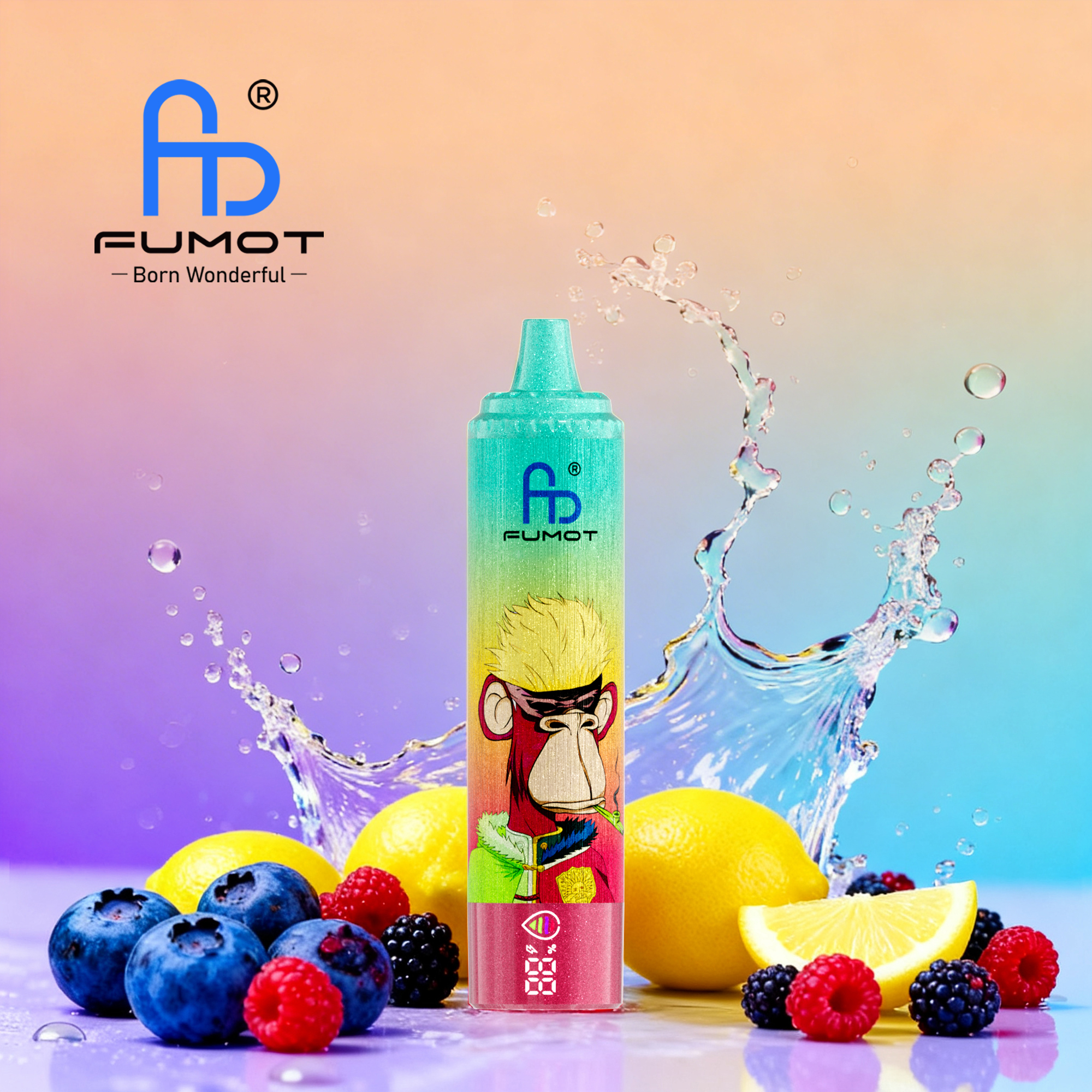 Fumot Tornado 15.000(NIC 2%) vape device at JimoVape