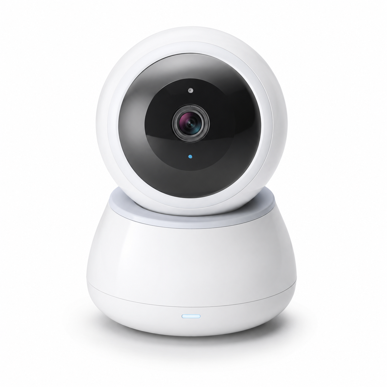 Smart Indoor Security Camera with Pan & Tilt View