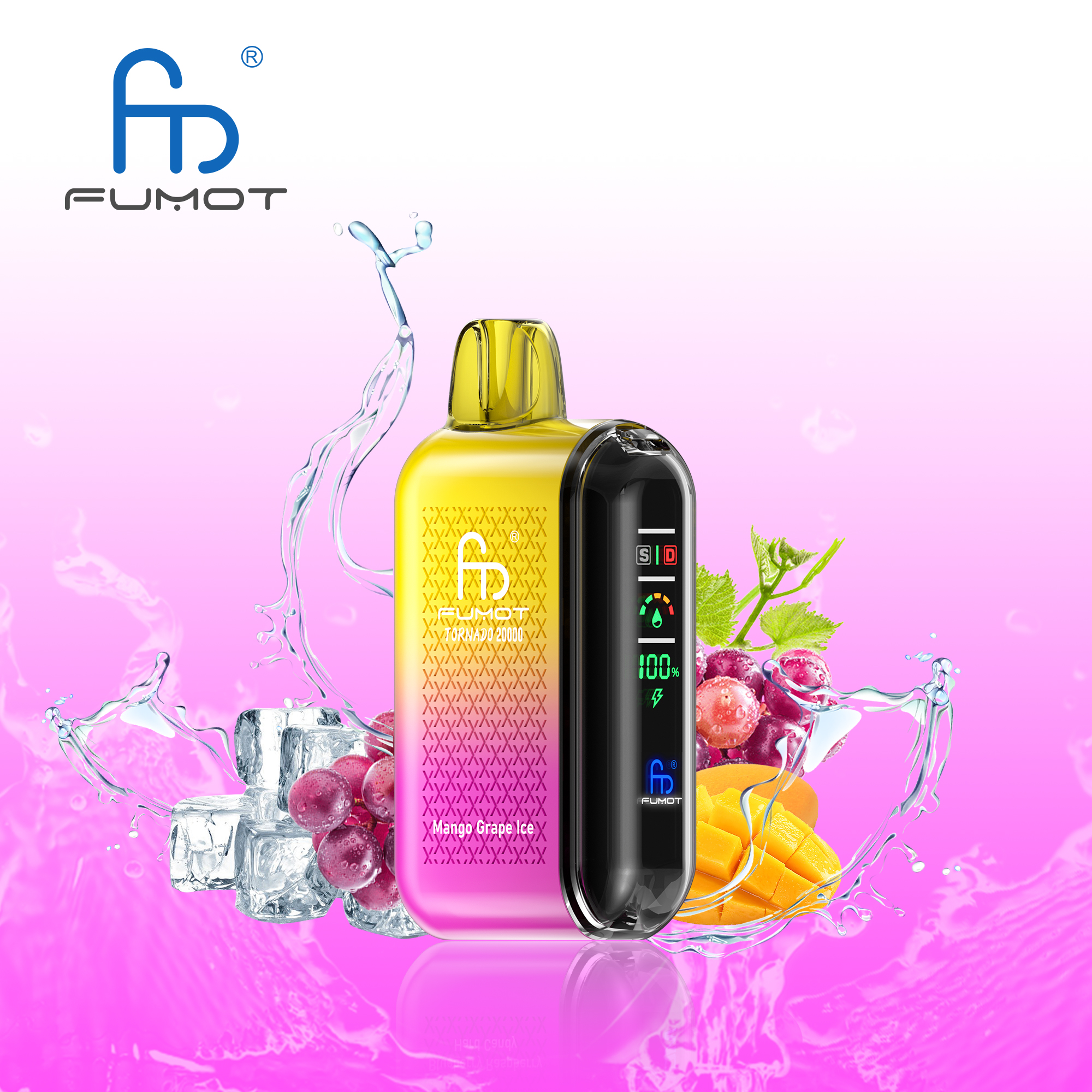 Fumot Tornado 20.000(NIC 2%) vape device at JimoVape