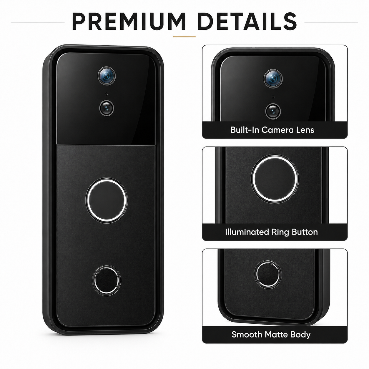 Smart Electronic Door Lock with Camera and Touch Access