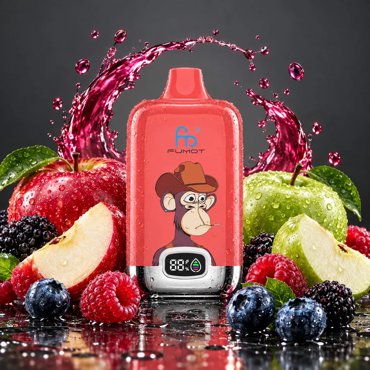 Fumot Digital Box 12.000(NIC 2%) vape device at JimoVape