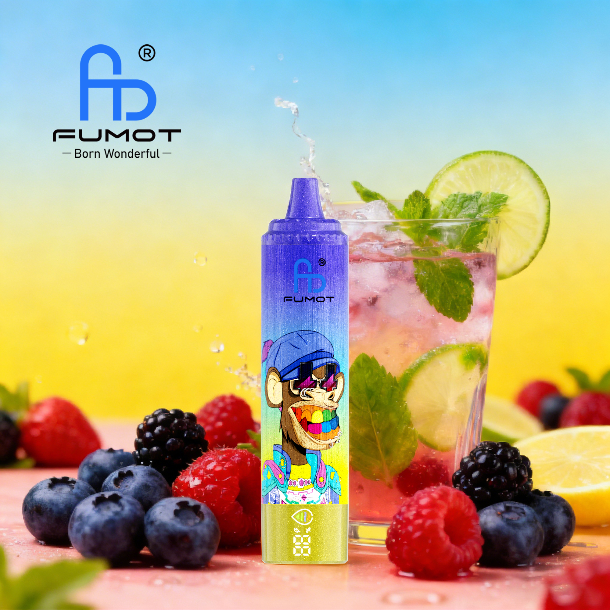 Fumot Tornado 15.000(NIC 2%) vape device at JimoVape