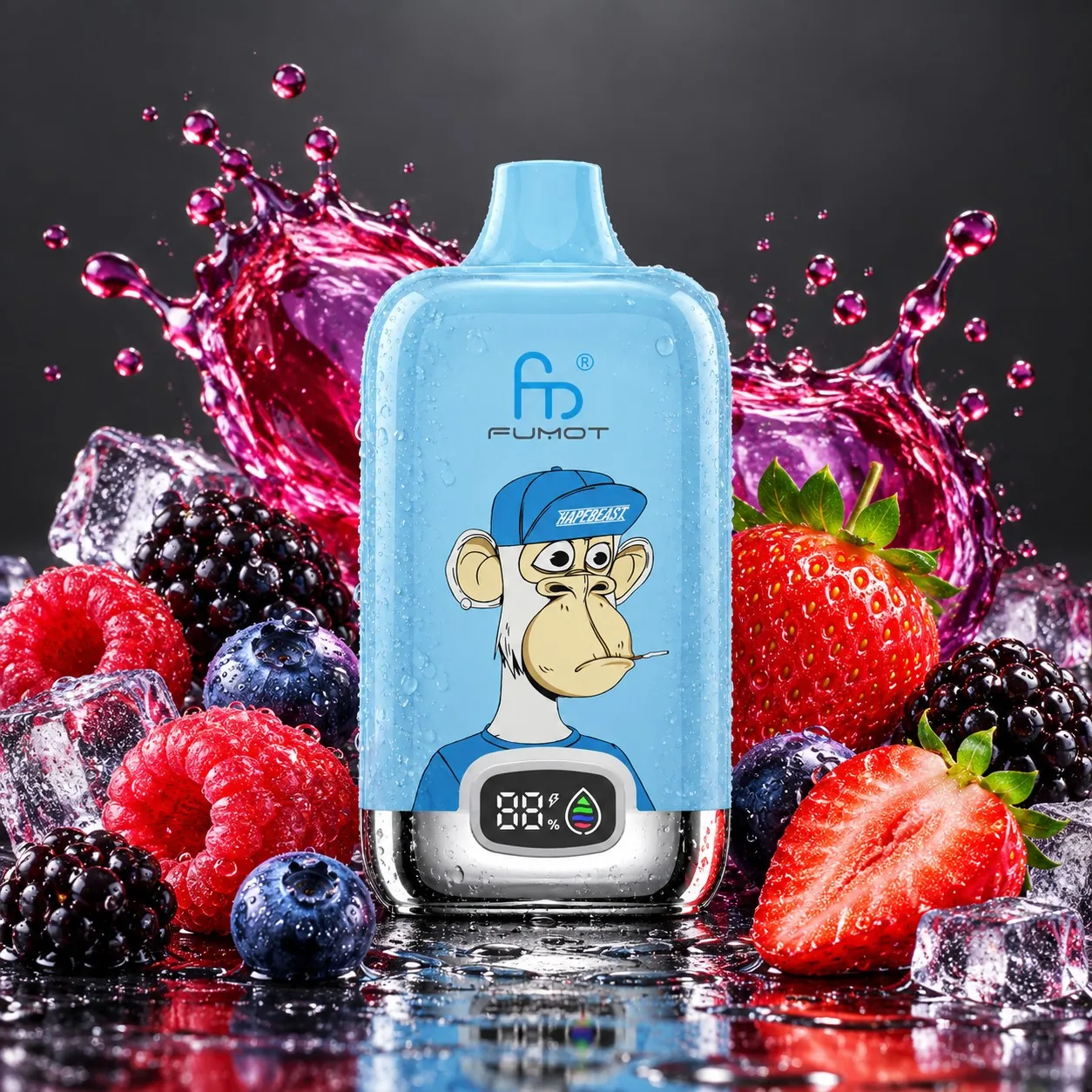 Fumot Digital Box 12.000(NIC 2%) vape device at JimoVape