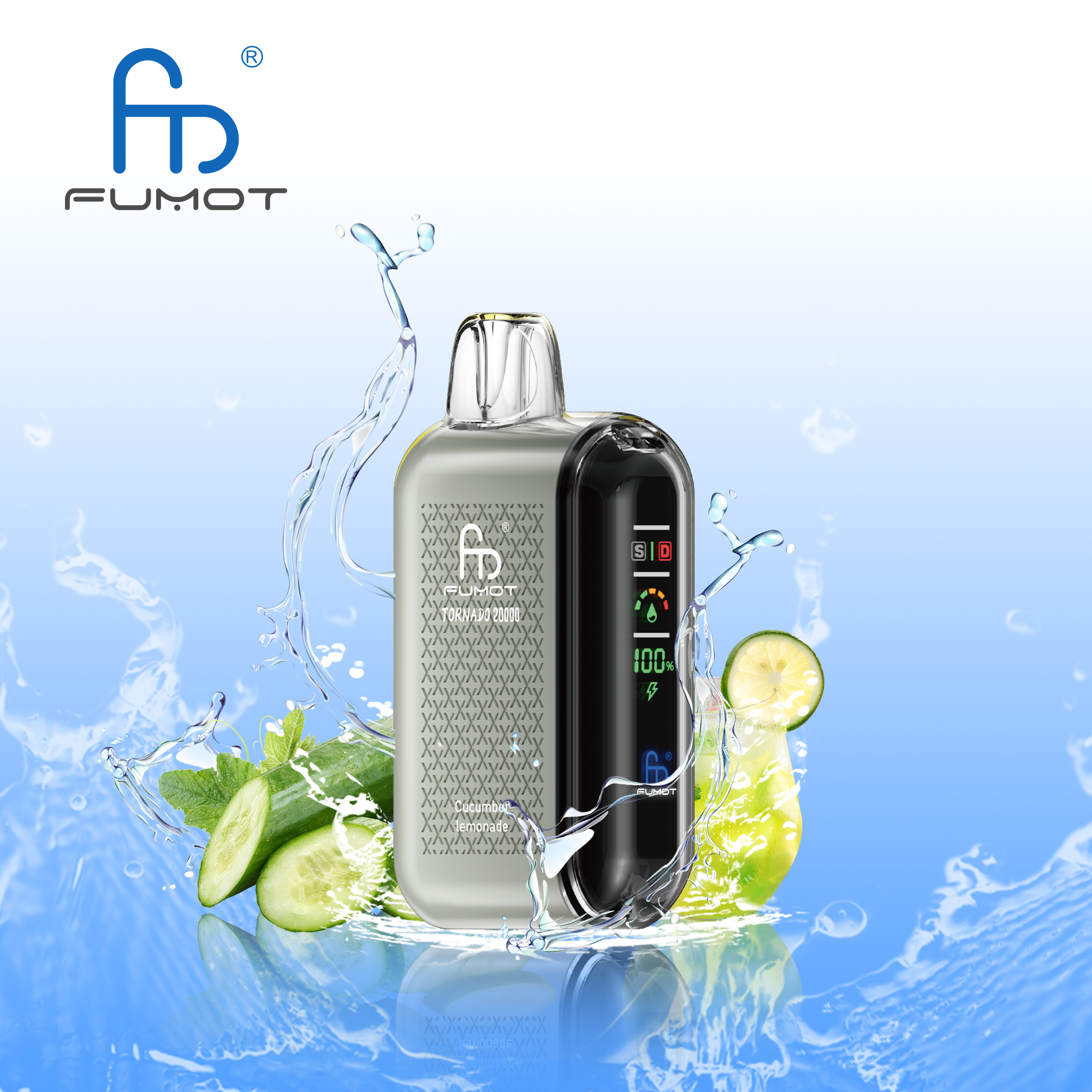 Fumot Tornado 20.000(NIC 2%) vape device at JimoVape