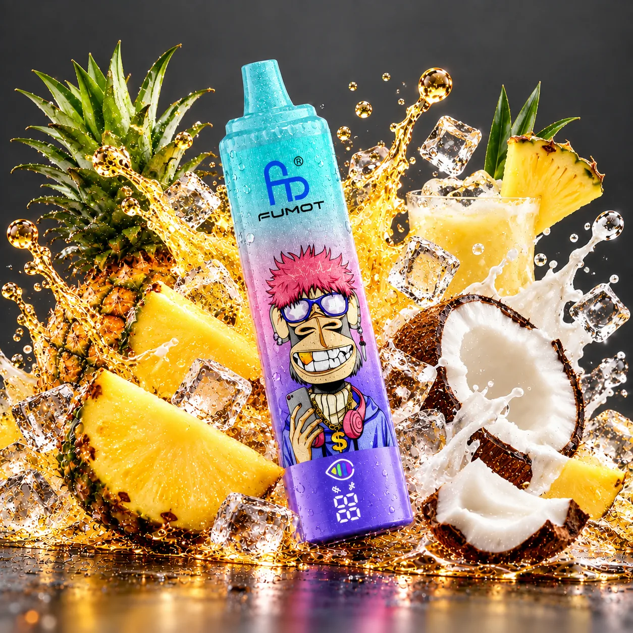 Fumot Tornado 15.000(NIC 2%) vape device at JimoVape