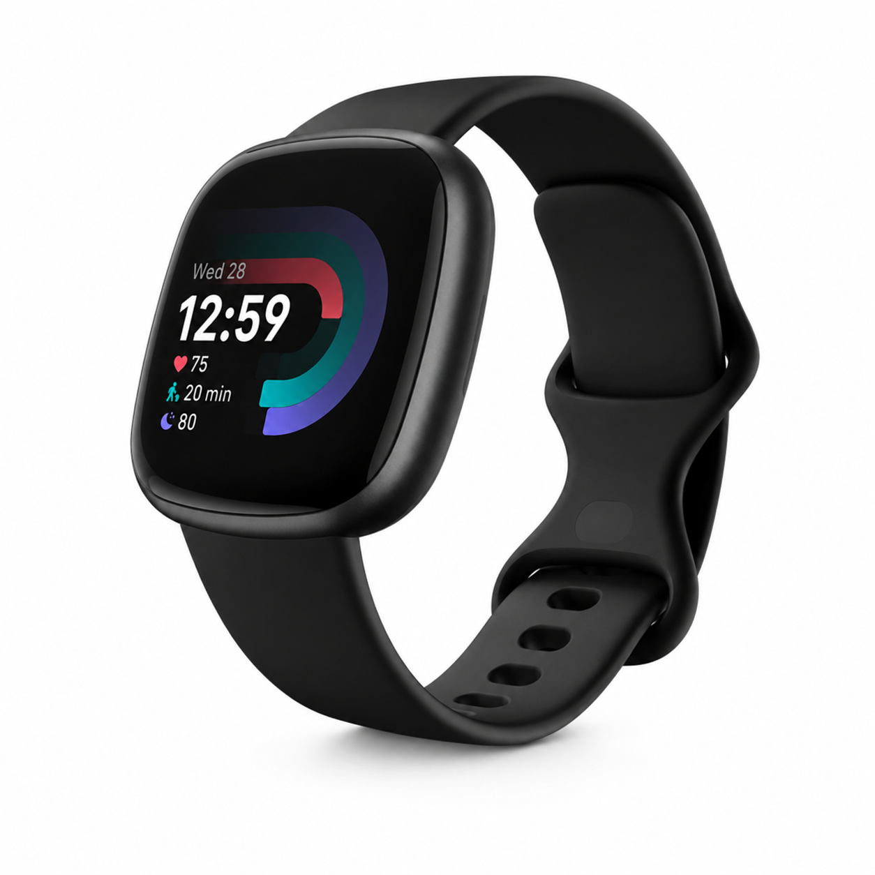 All-Day Smart Health & Fitness Watch – Sleek Black Design