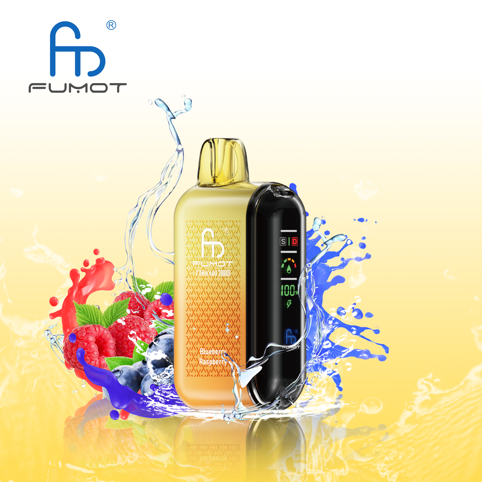 Fumot Tornado 20.000(NIC 2%) vape device at JimoVape