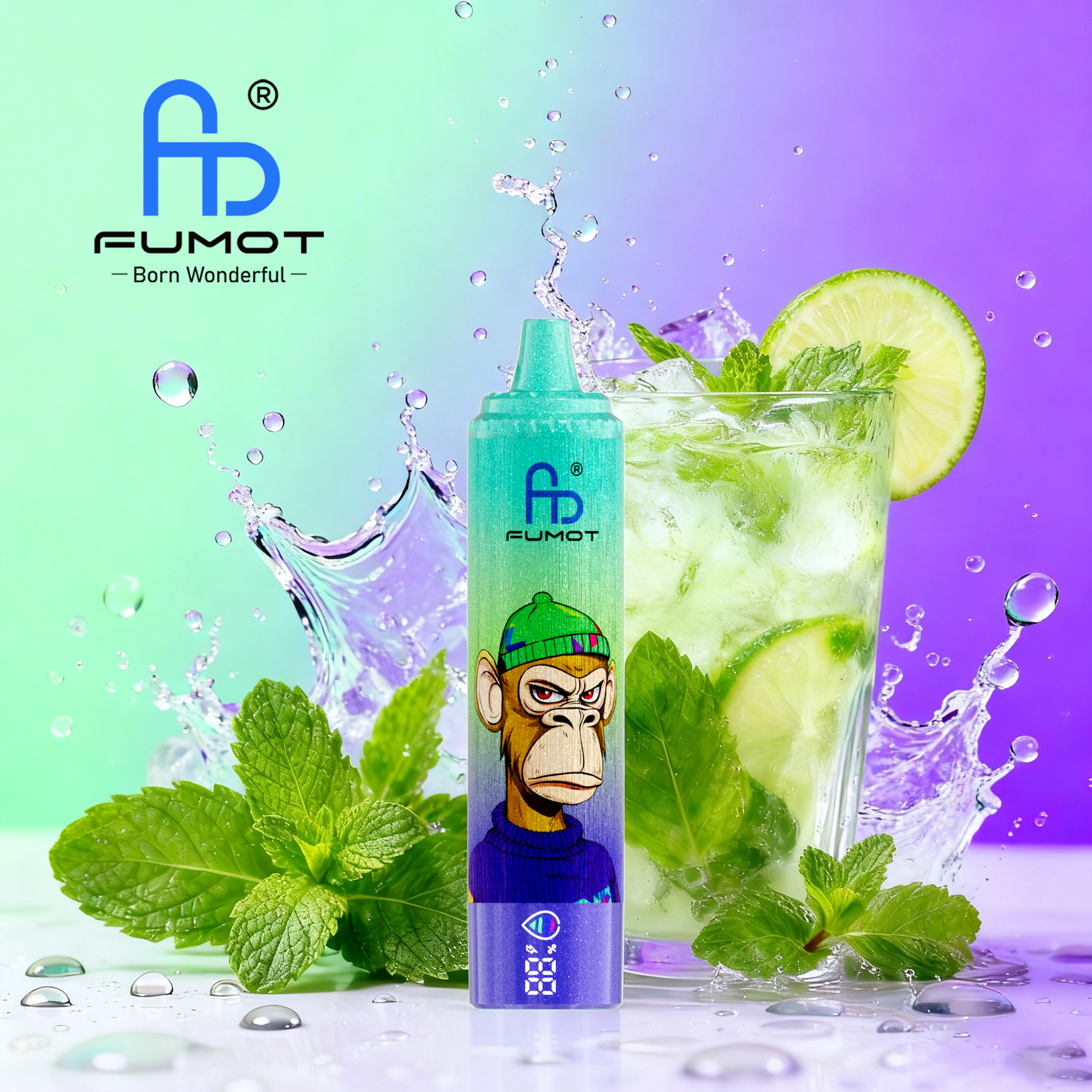 Fumot Tornado 15.000(NIC 2%) vape device at JimoVape