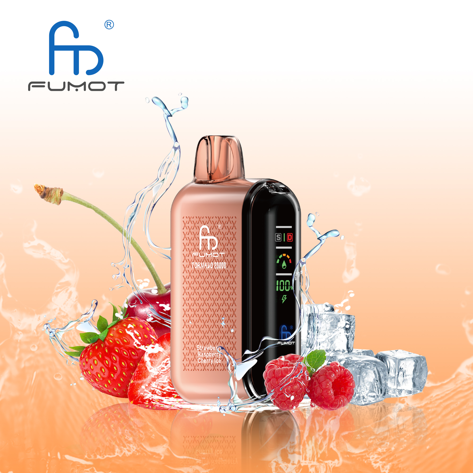 Fumot Tornado 20.000(NIC 2%) vape device at JimoVape