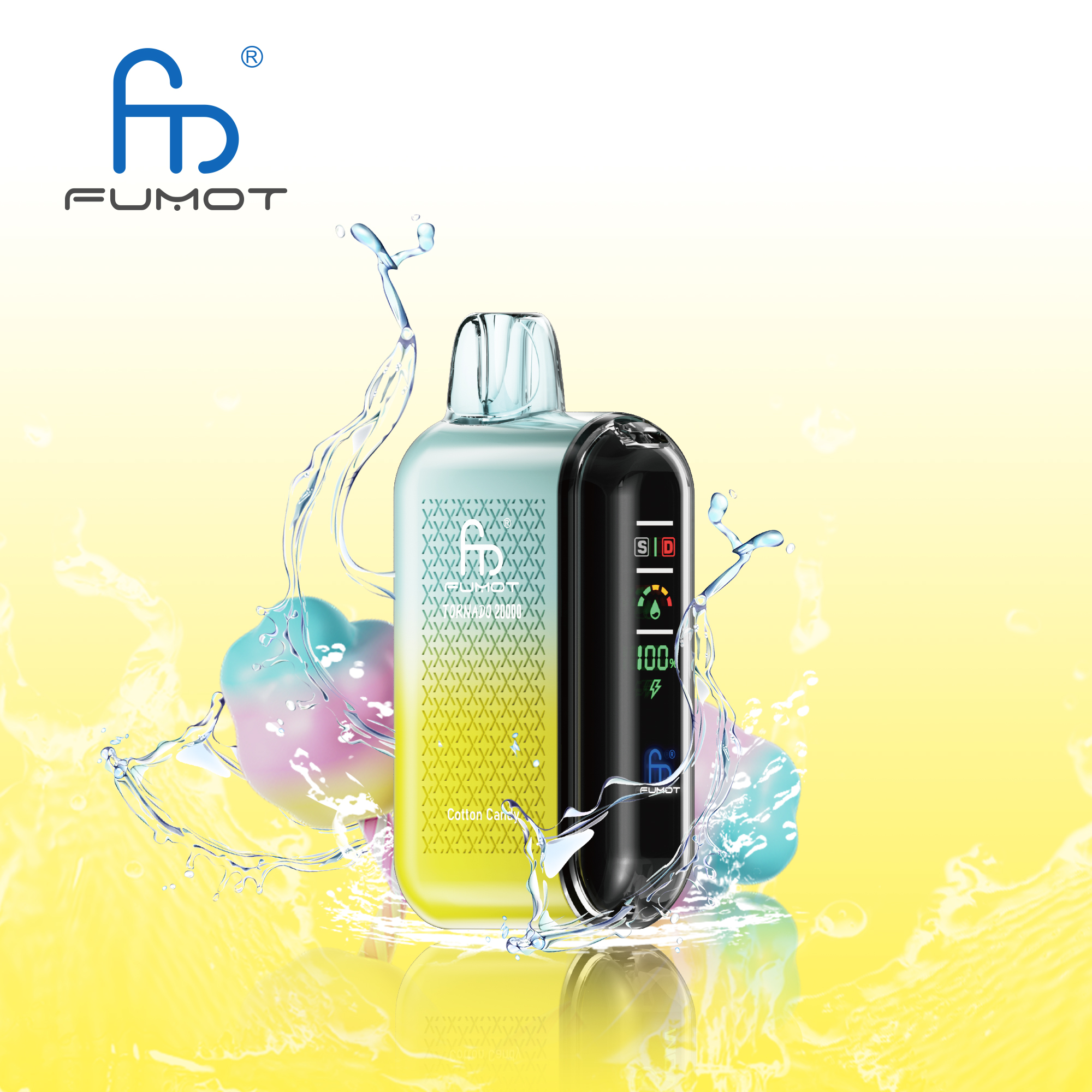 Fumot Tornado 20.000(NIC 2%) vape device at JimoVape