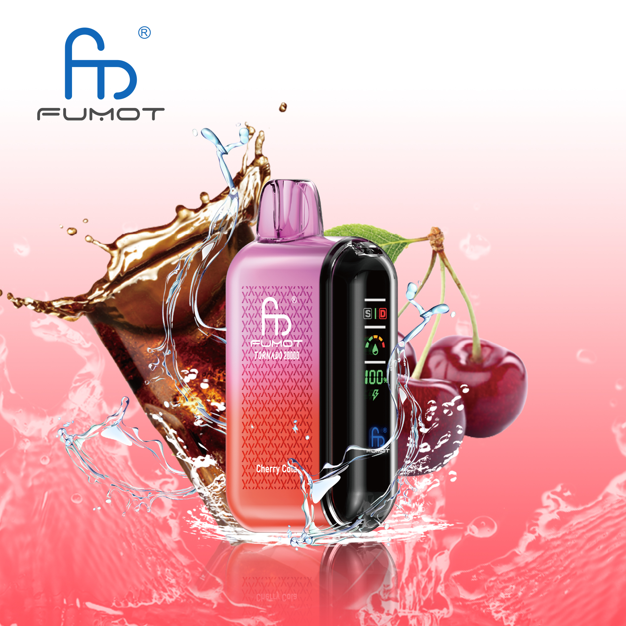 Fumot Tornado 20.000(NIC 2%) vape device at JimoVape