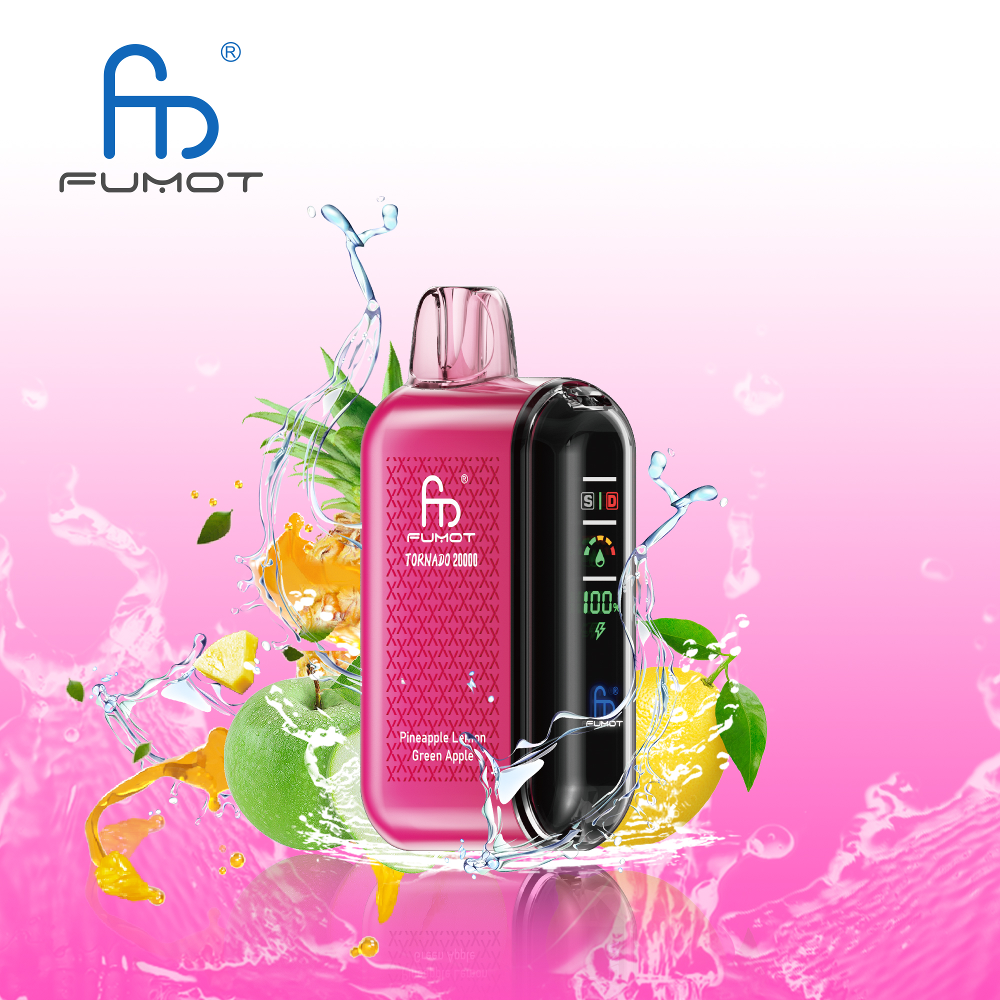 Fumot Tornado 20.000(NIC 2%) vape device at JimoVape
