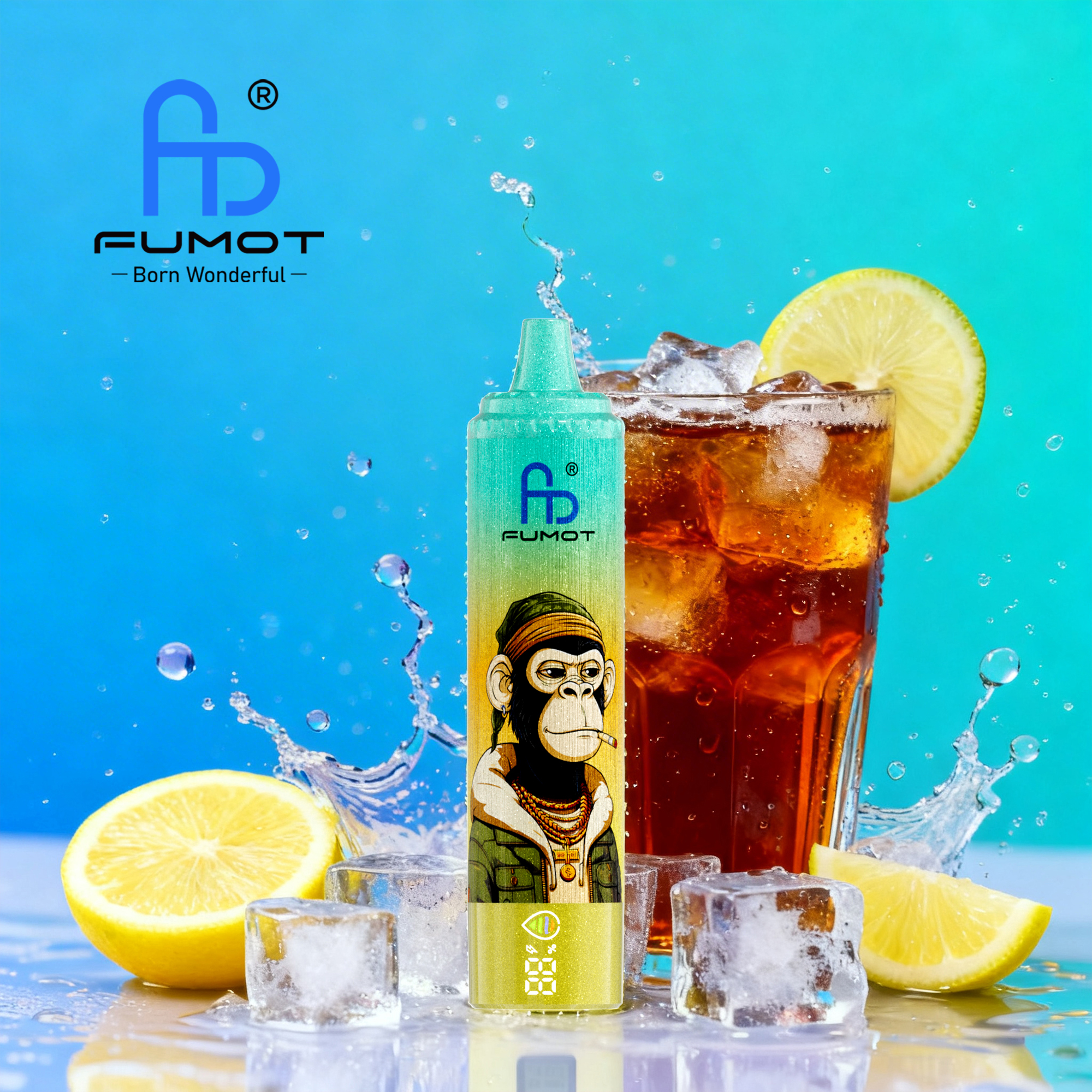 Fumot Tornado 15.000(NIC 2%) vape device at JimoVape