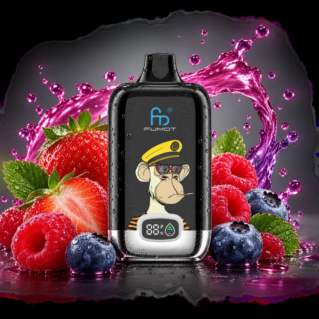 Fumot Digital Box 12.000(NIC 2%) vape device at JimoVape