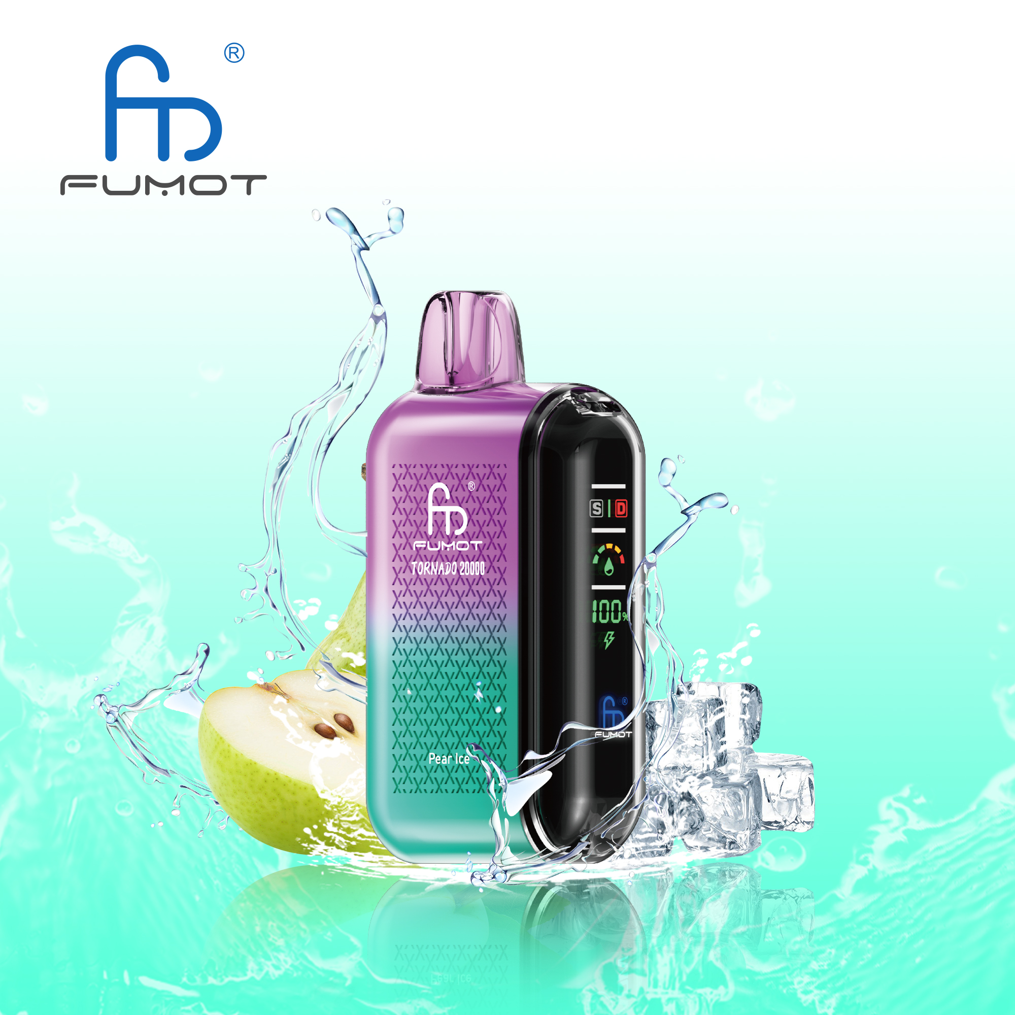Fumot Tornado 20.000(NIC 2%) vape device at JimoVape