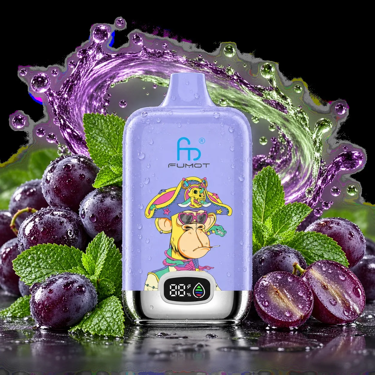 Fumot Digital Box 12.000(NIC 2%) vape device at JimoVape