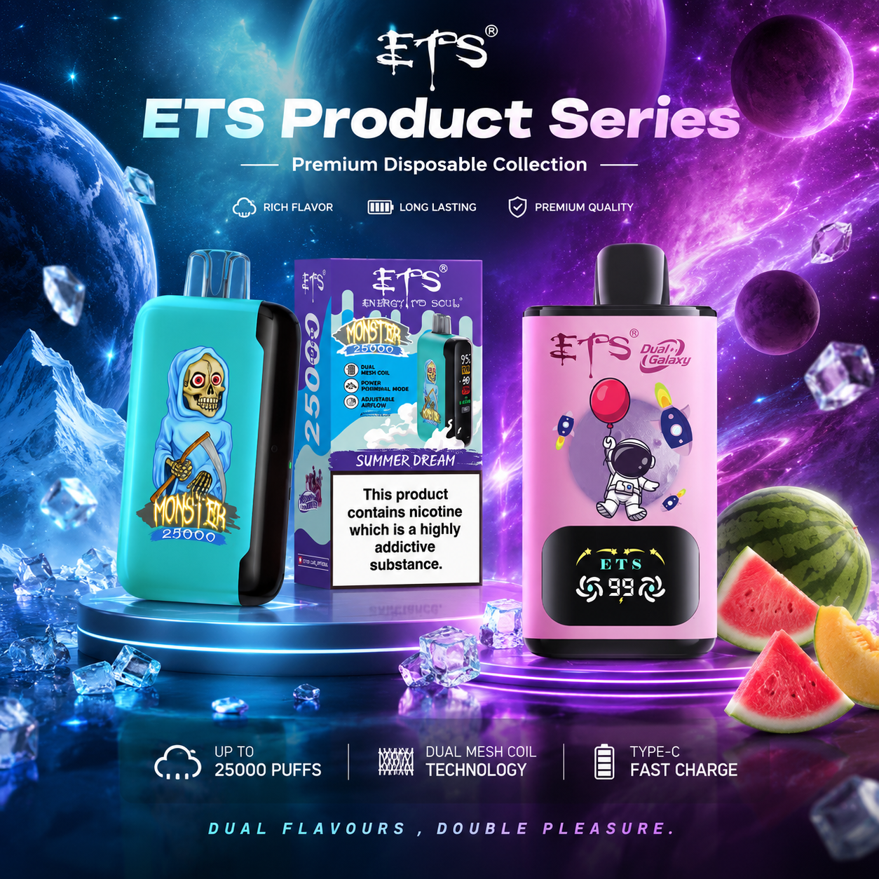ETS vape collection at JimoVape