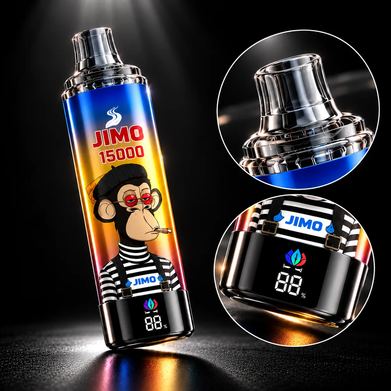 JIMO Tornado 15.000(NIC 2%) vape device at JimoVape
