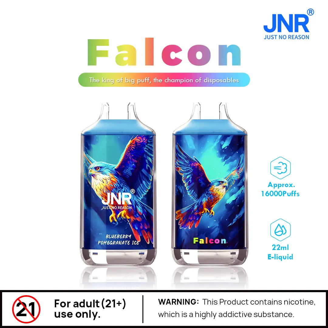 JNR Falcon 16.000(NIC 2%) vape device at JimoVape