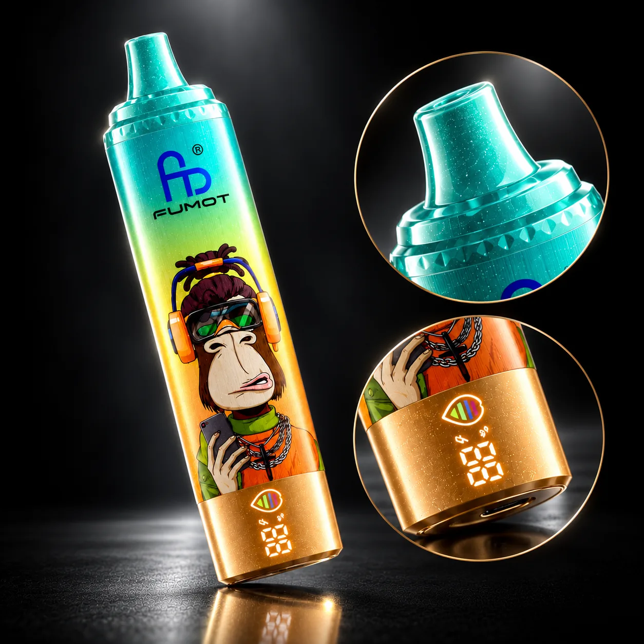 Fumot Tornado 15.000(NIC 2%) vape device at JimoVape